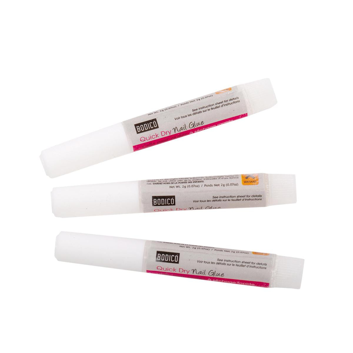 Bodico 3-pc Nail Glue, Tube 2 gr., b/c(HZ)