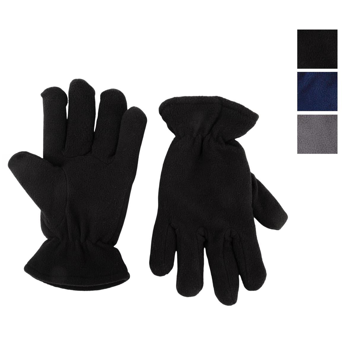 Nordic T. Fleece Glove, lined, Ladies, black, hc