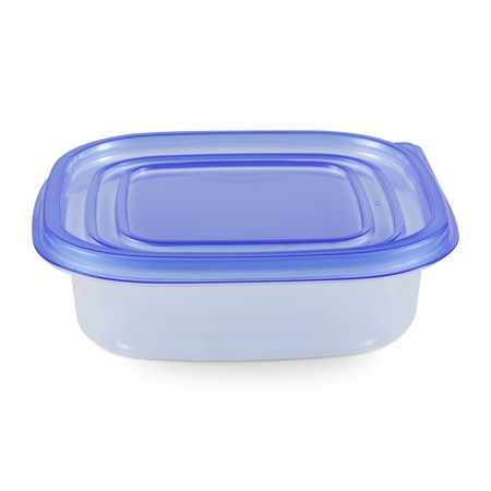TITAN SNAP SHORT SQUARE FOOD CONTAINER 700ML 2/PK