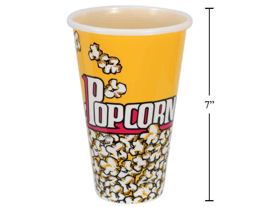 Luciano Popcorn Holder,4.75"Wx 7"H , 46gm