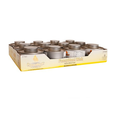 6 HOUR SCREW CAP WICK 12/TRAY (1231231)