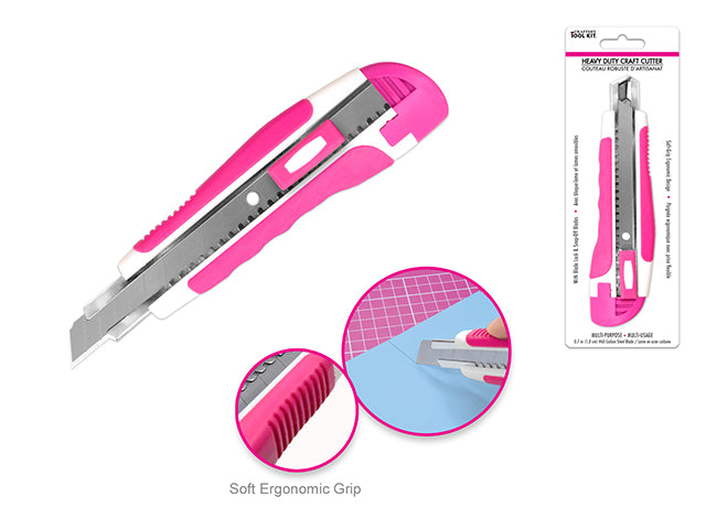 Crafter's Toolkit: Heavy Duty Craft Cutter Multi-Use w/Snap-Off Blades