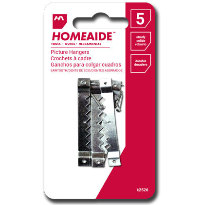 PICTURE HANGERS - 5, SAWTOOTH