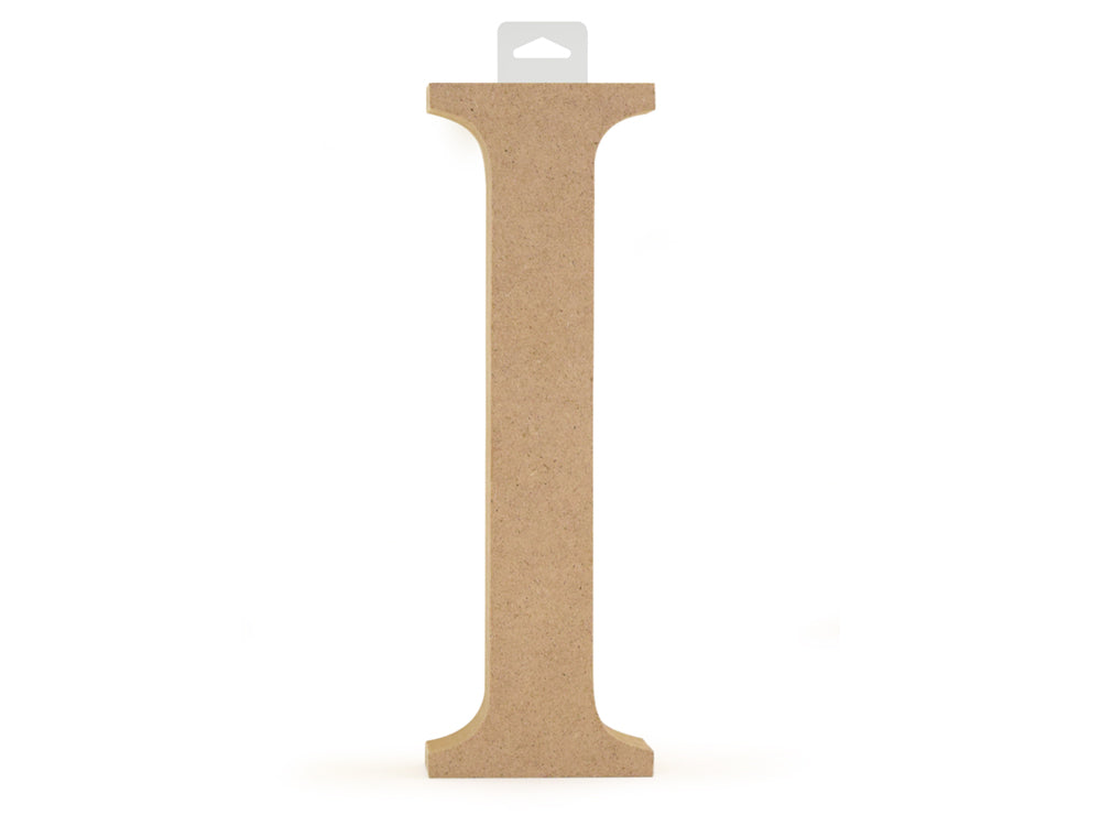 Wood Letters: 5 1/8" MDF Standing I