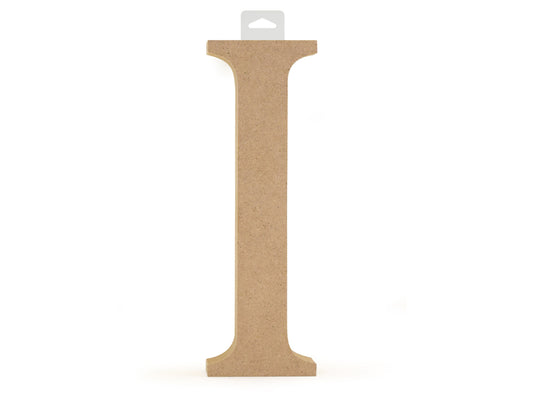 Wood Letters: 5 1/8" MDF Standing I