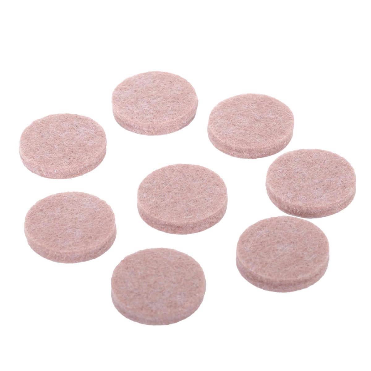 H.E. 8-pc 1" Dia Floor Protectors, b/c