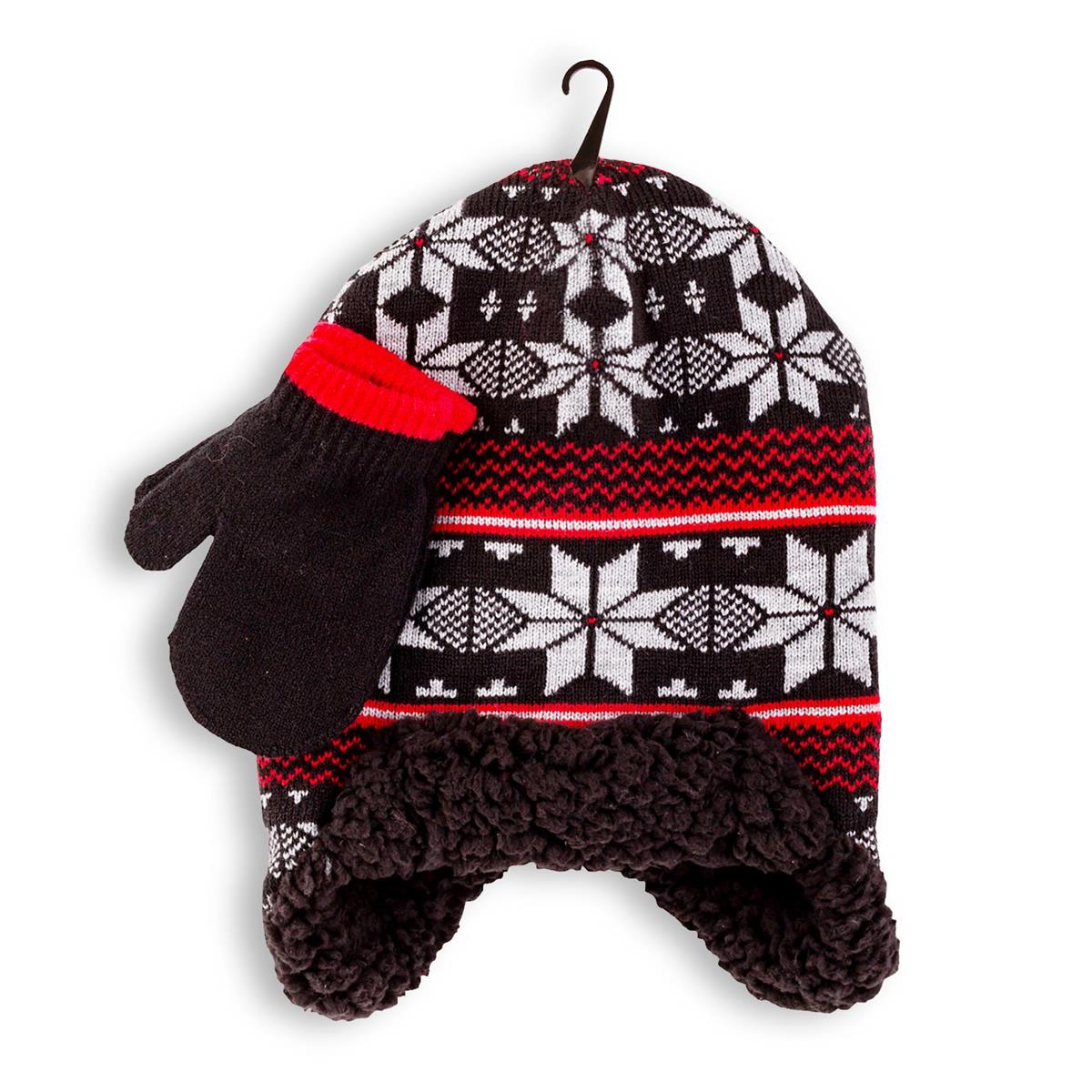 Nordic T. Boys Fair Isle 2-pc Set, lined, j-hook w/hang tag