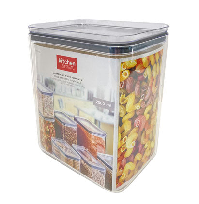 FOOD STORAGE CONTAINER-ACRYLIC-RECT.-2.6L