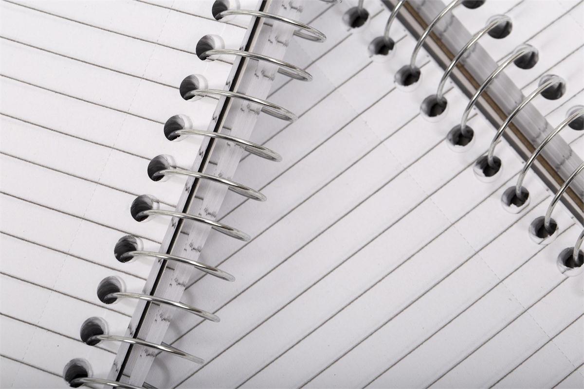 O.WKs. 4 x 5.5" 320 Pages PP Cover Notebook, 2 Col., (A115479)