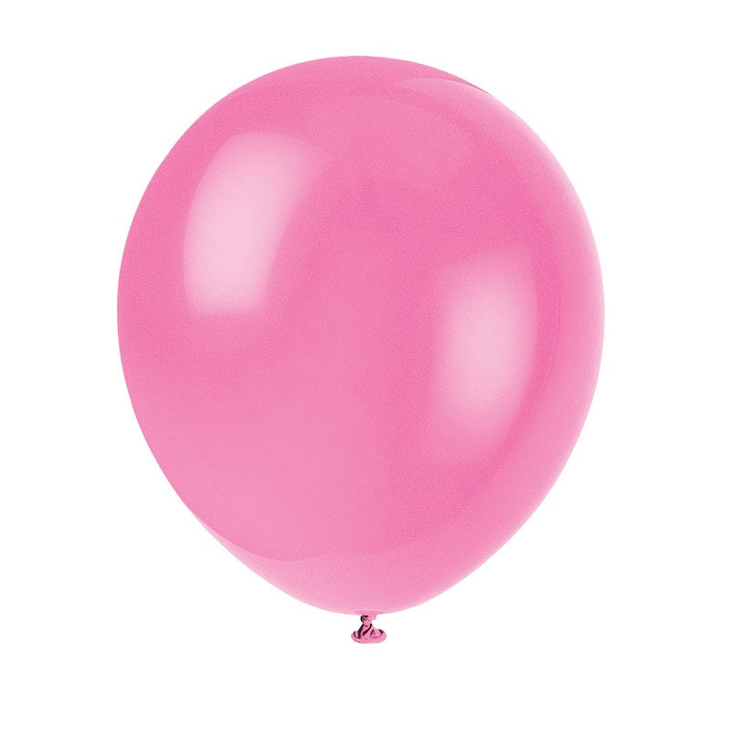 12" Latex Balloons  10ct - Bubblegum Pink
