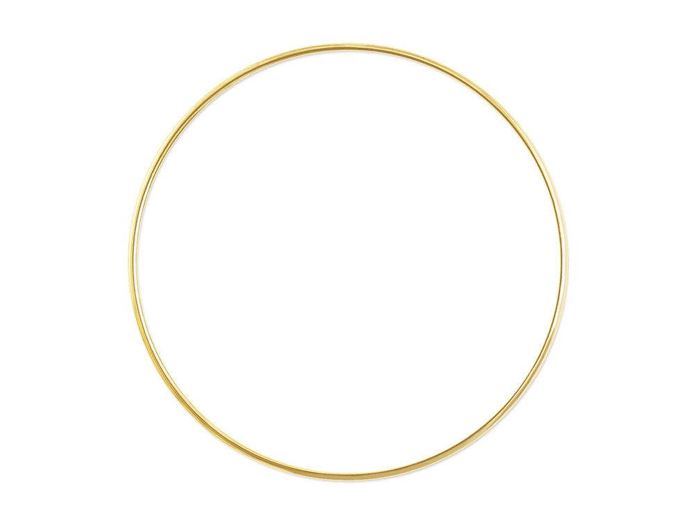Craft Medley: Brass Rings 14" Round