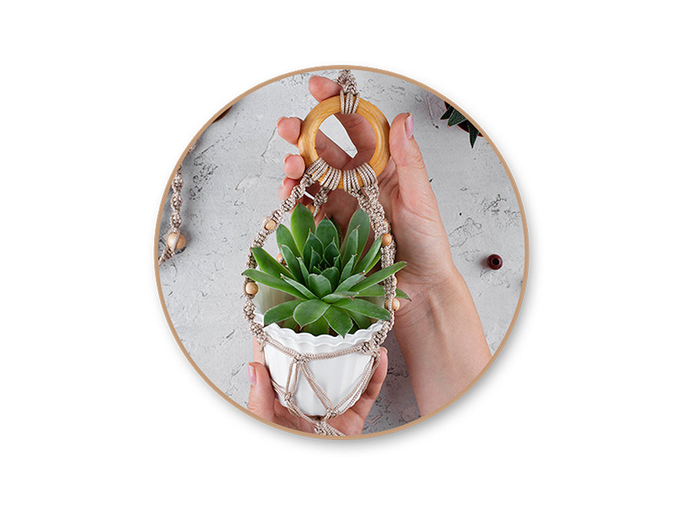 Craftwood: 55mm Craft Rings x5 Natural