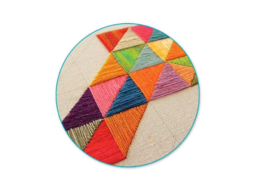 Needlecrafters: 8m Cotton Embroidery Floss 8 Hanks/pkg B) Glamour Asst