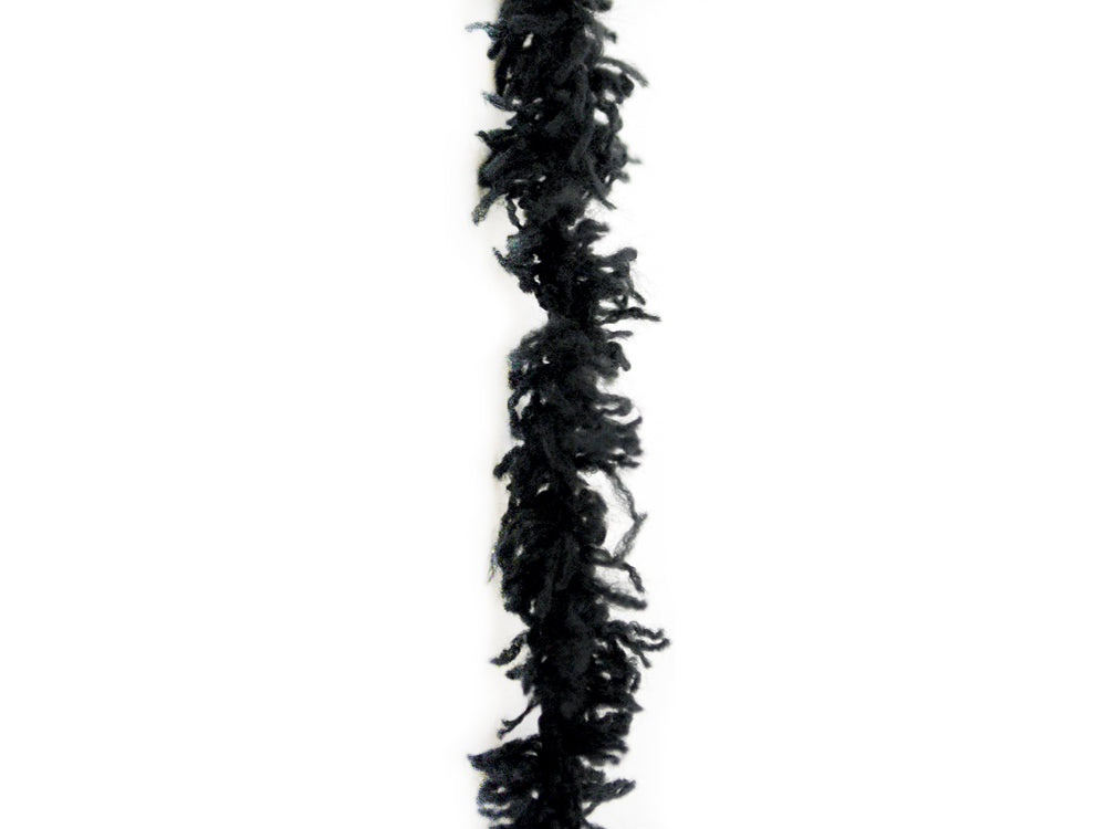 Needlecrafters: 50g Soft'n'Fluffy Yarn N) Black