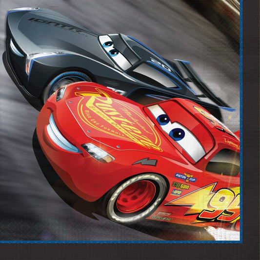 Disney Cars 3 Movie Luncheon Napkins  16ct