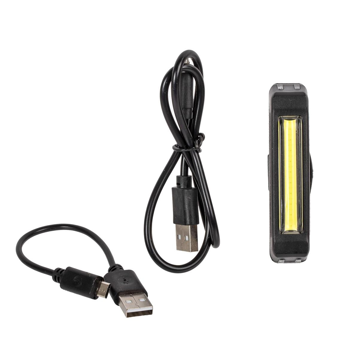 CYCLEPRO USB Rechargable Dual Light (Head & Tail) , PVC Box