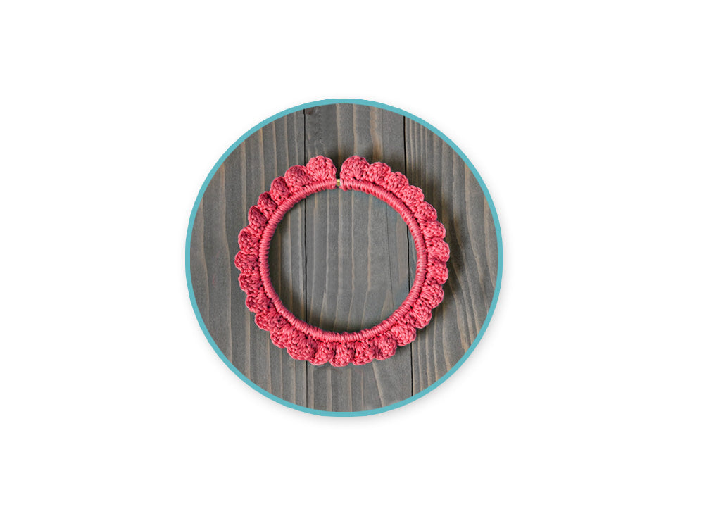 Craft Medley: Brass Rings 3" Round x2