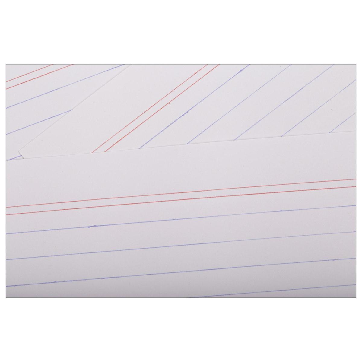 O.WKs.100-pc  3"x5" Index Card, pbh  ruled., (SY97646)