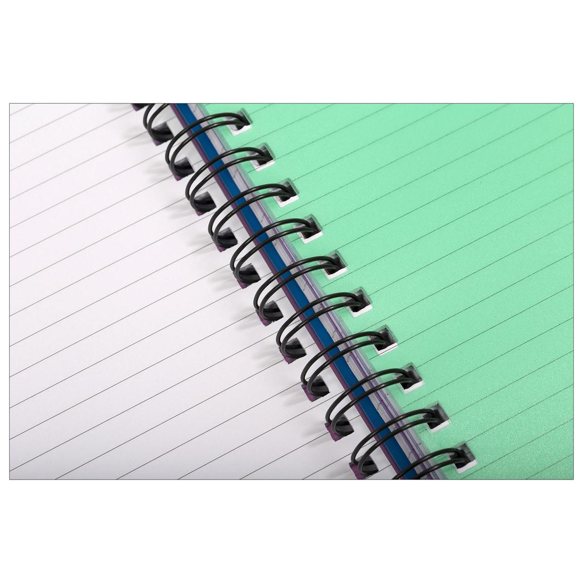 O.Wks, 8.75x11.5" 5Sub 150 sheets Notebook, Ruled, 4 col., bulk