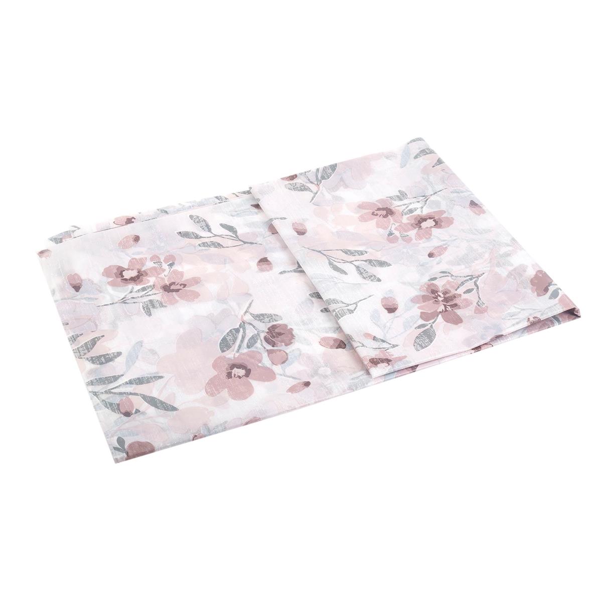 Bodico, PEVA Shower Curtain, Floral 70x72", hanger