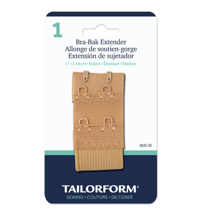 1' BRA BAK EXTENDER NUDE