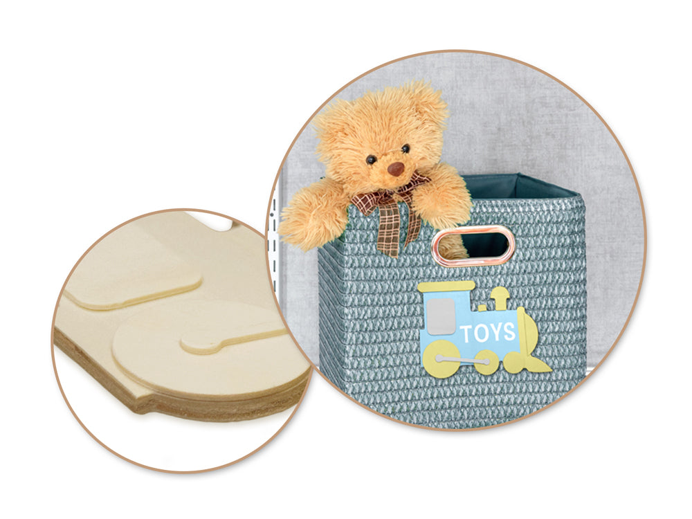 Wood Craft: 5.9"x4.7" DIY 3D Cool Shapes J) Train