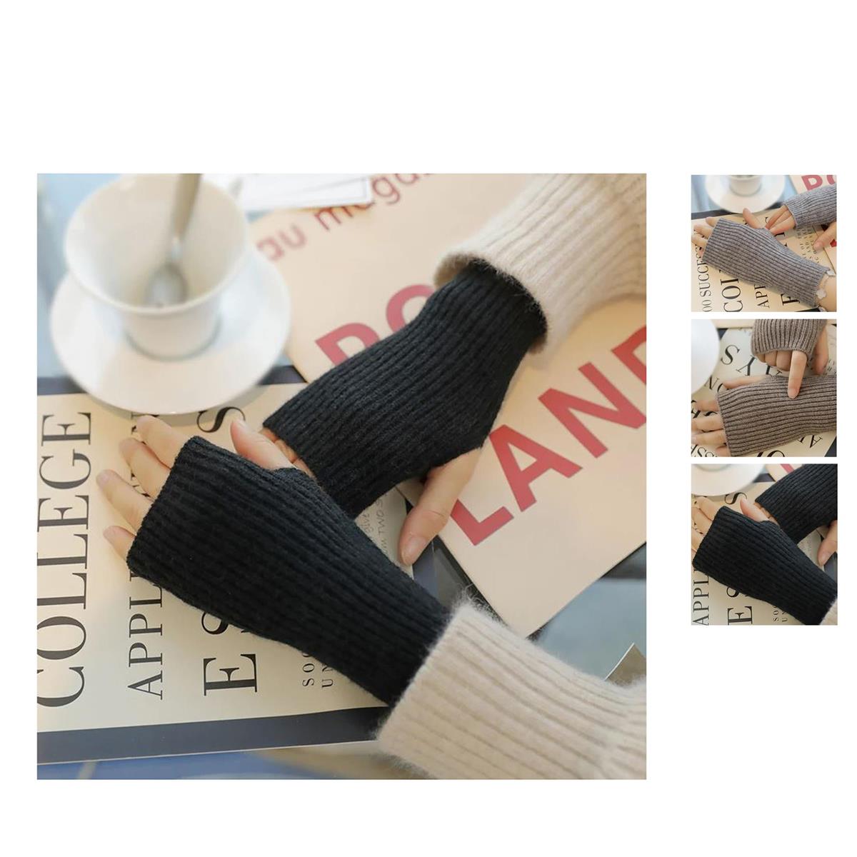 Nordic T. Fingerless Gloves, 3 col, header card