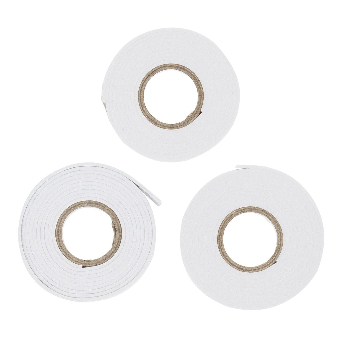 T4C 3 Rolls Crafting Foam Tapes 6ft Rolls, 0.25"/0.37"/0.5"Width.