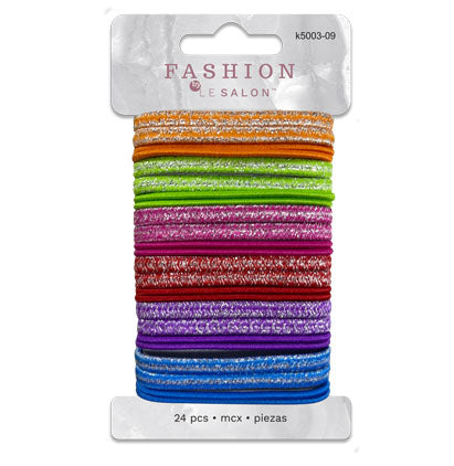 HAIR ELASTIC - 12 PCS 8*14CM