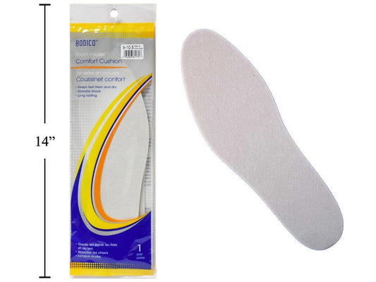 Bodico Men's Insoles, Size: 9-10.5 printed bag w UPC(HZ)