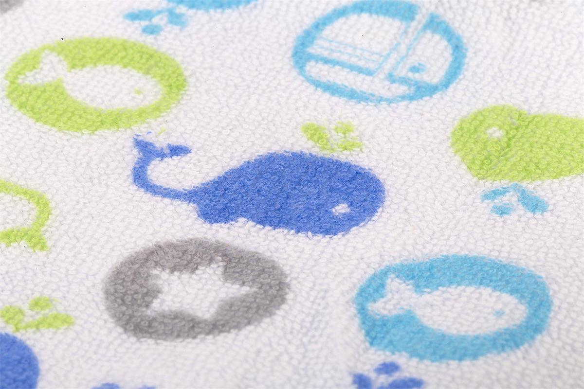 Tootsie Baby, 5-pc Washcloth, 2asst 9"x 9"  (CS)