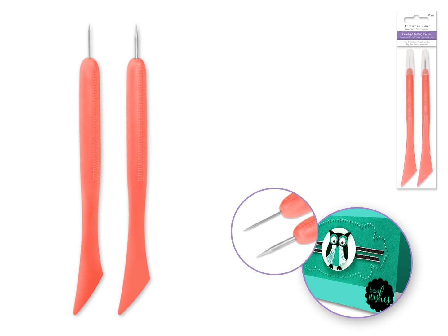 Paper Craft Essential: Craft Piercing & Scoring Tool Set x2