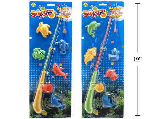 Summer Zone Magnetic Fishing Set, 2 styles, b/c