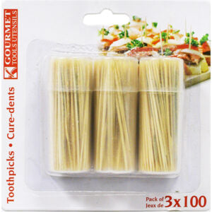Toothpick with Dispenser 3 x 100Pc