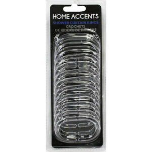 Shower Curtian Hooks 12Pk