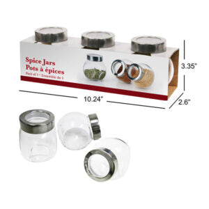 Tilted Jar 3Pk