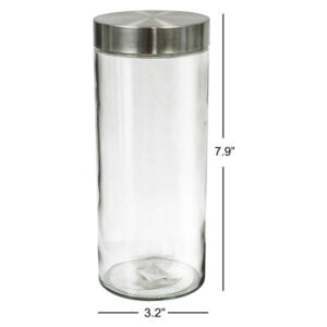 Glass Jar Round