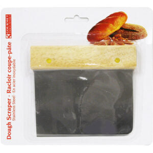 Dough Scraper SS with Wooden Handle