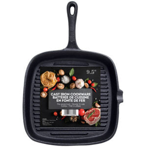 Cast Iron Grill Pan Square