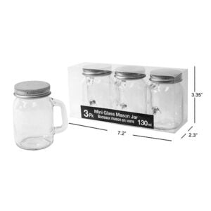 Mini Mason Jar Set 3Pk
