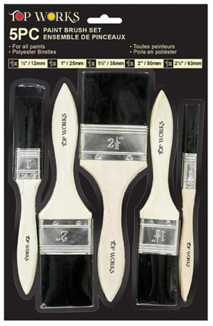 Paint Brush Set 5Pk