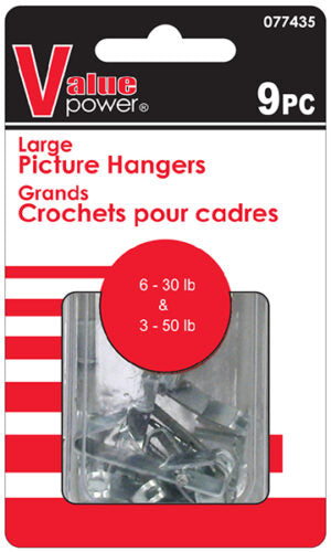 Picture Hangers Large 9Pc