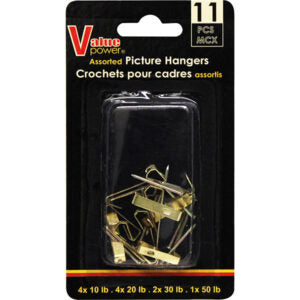 Picture Hangers Assorted 11Pc