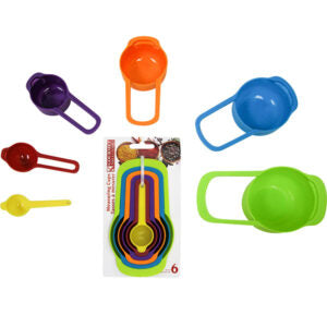 Measuring Cup Colourful Nested 6Pc