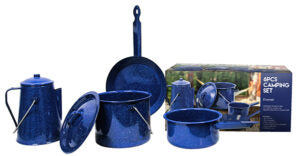 Enamel Camping Set 6Pc