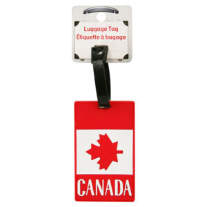 Luggage Tag Canada Flag