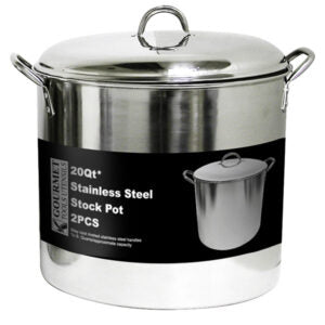 Stock Pot SS with Dome Lid