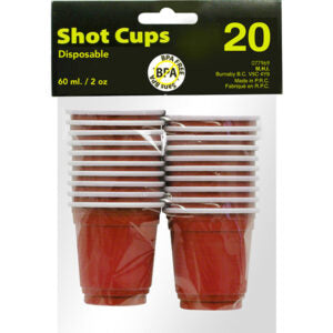 Red Shot Cup 20Pk
