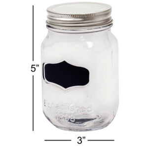 Jar with Chalkboard