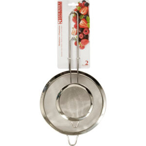 Strainer Set SS 2Pk